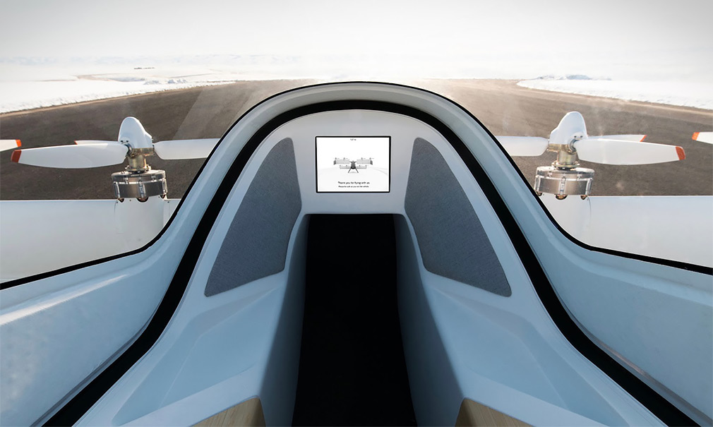 Airbus показав салон літаючого таксі
