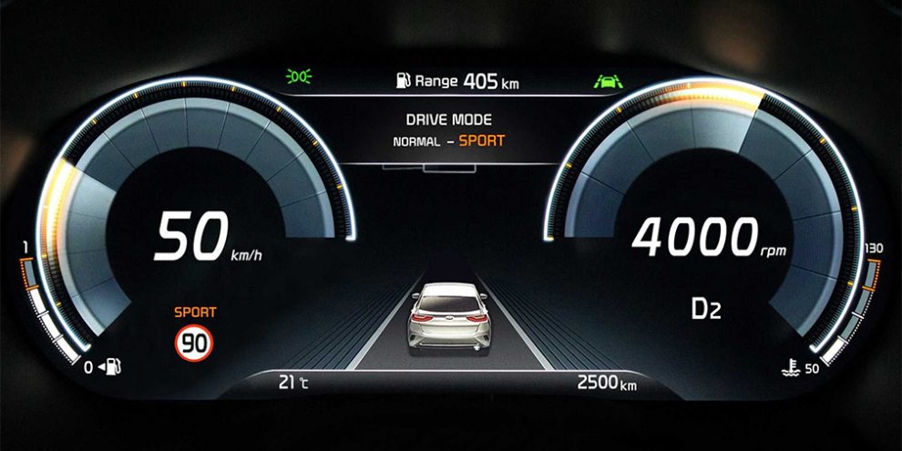 Новий кросовер Kia XCeed отримає цифрову приладову панель