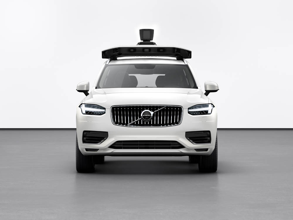 Компанії Volvo Cars та Uber представляють безпілотний серійний автомобіль