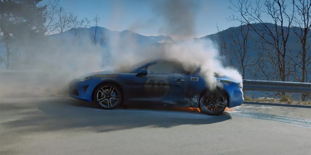 Займання спорткара Alpine на передачі Top Gear показали на відео