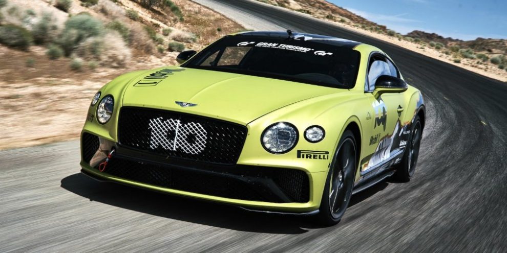 Bentley показав гоночний Continental GT для рекорду на горі Пайкс-Пік