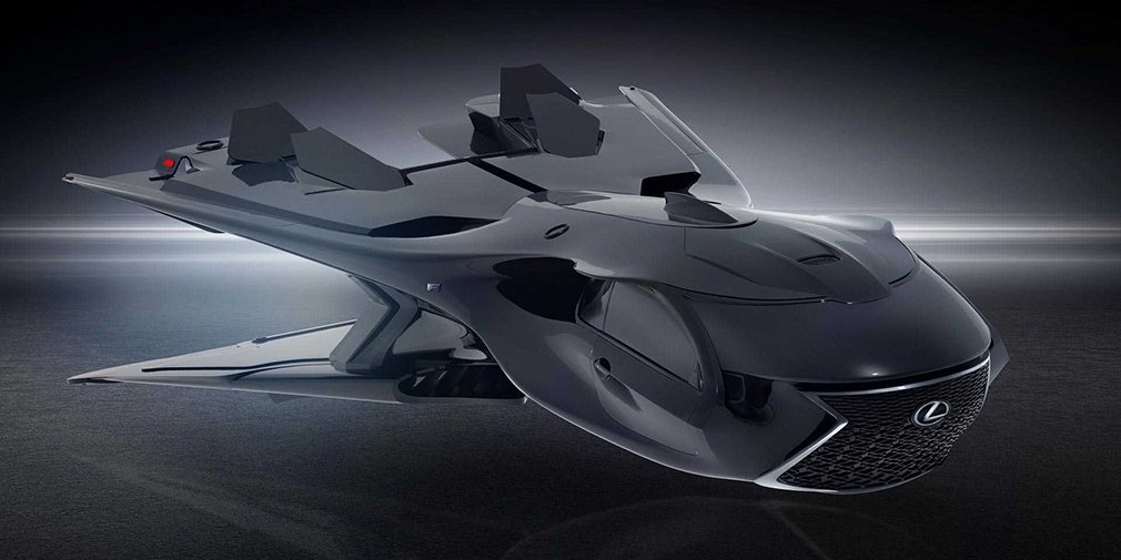 Lexus показав космічний автомобіль для нових «Людей в чорному»