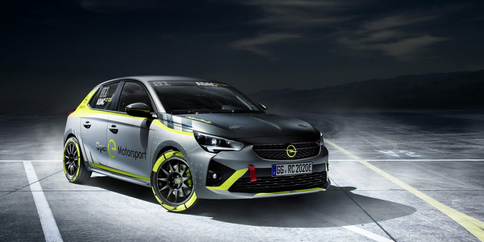 Opel представив перший в світі електричний ралі-кар