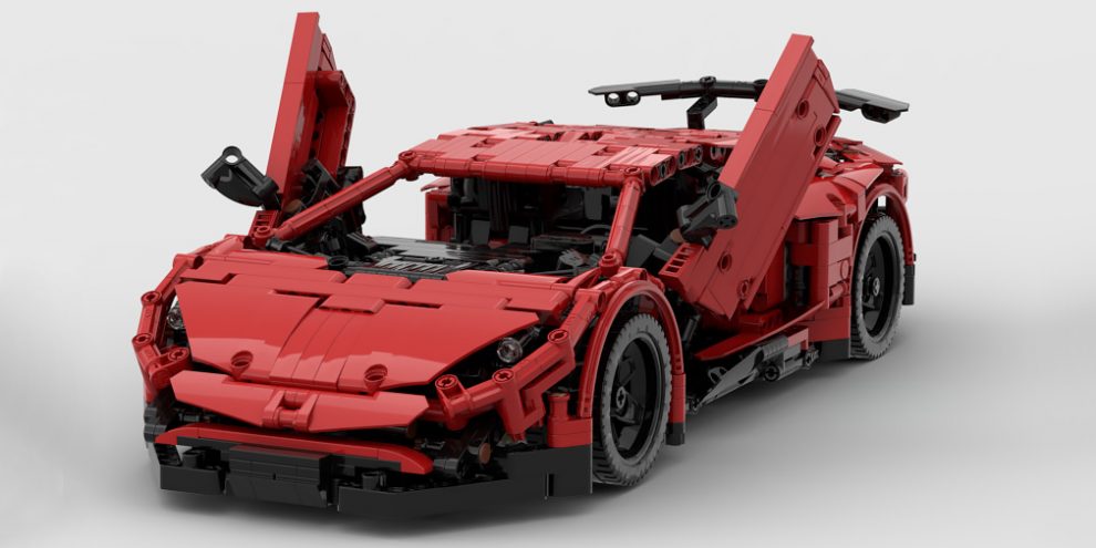 Lego створила радіокеровану копію 750-потужного суперкара Lamborghini