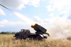Потужні кадри випробування БМ-21 «Град» потрапили в Мережу (Відео)