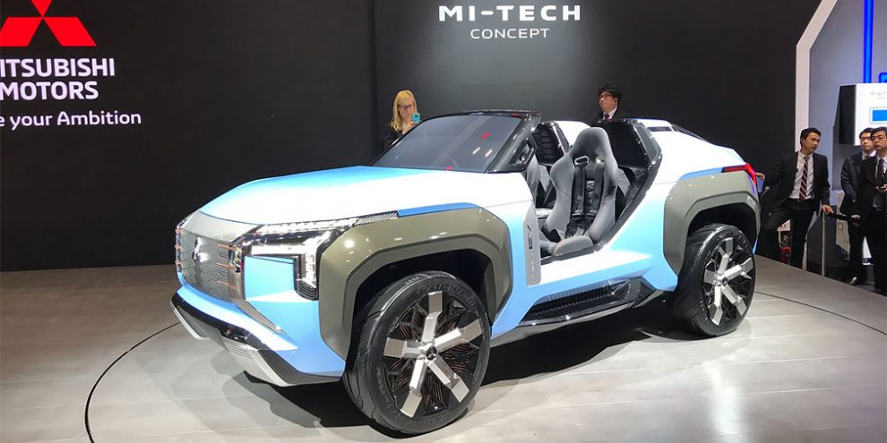 Mitsubishi створив баггі з газовою турбіною і доповненою реальністю