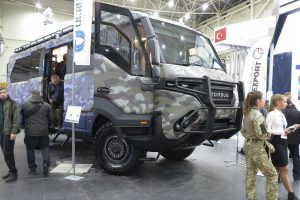 На виставці «Зброя та безпека 2019» представлено унікальний військовий автобус