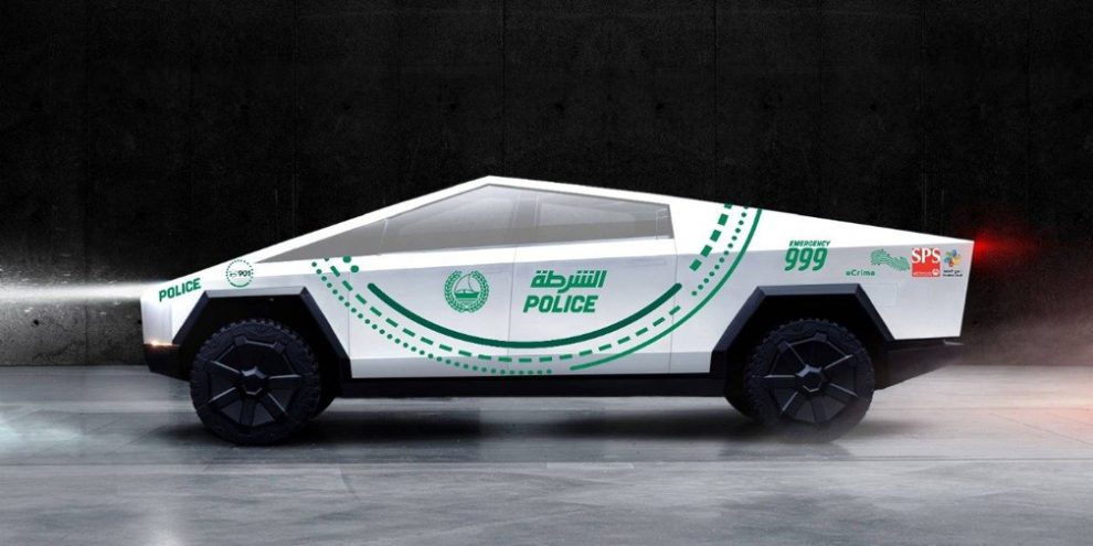 Поліція Дубая замовила пікап Tesla