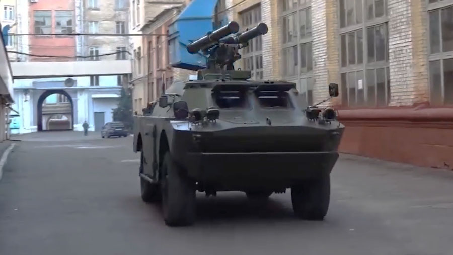 Укроборонпром представив нову броньовану машину з ракетним бойовим модулем
