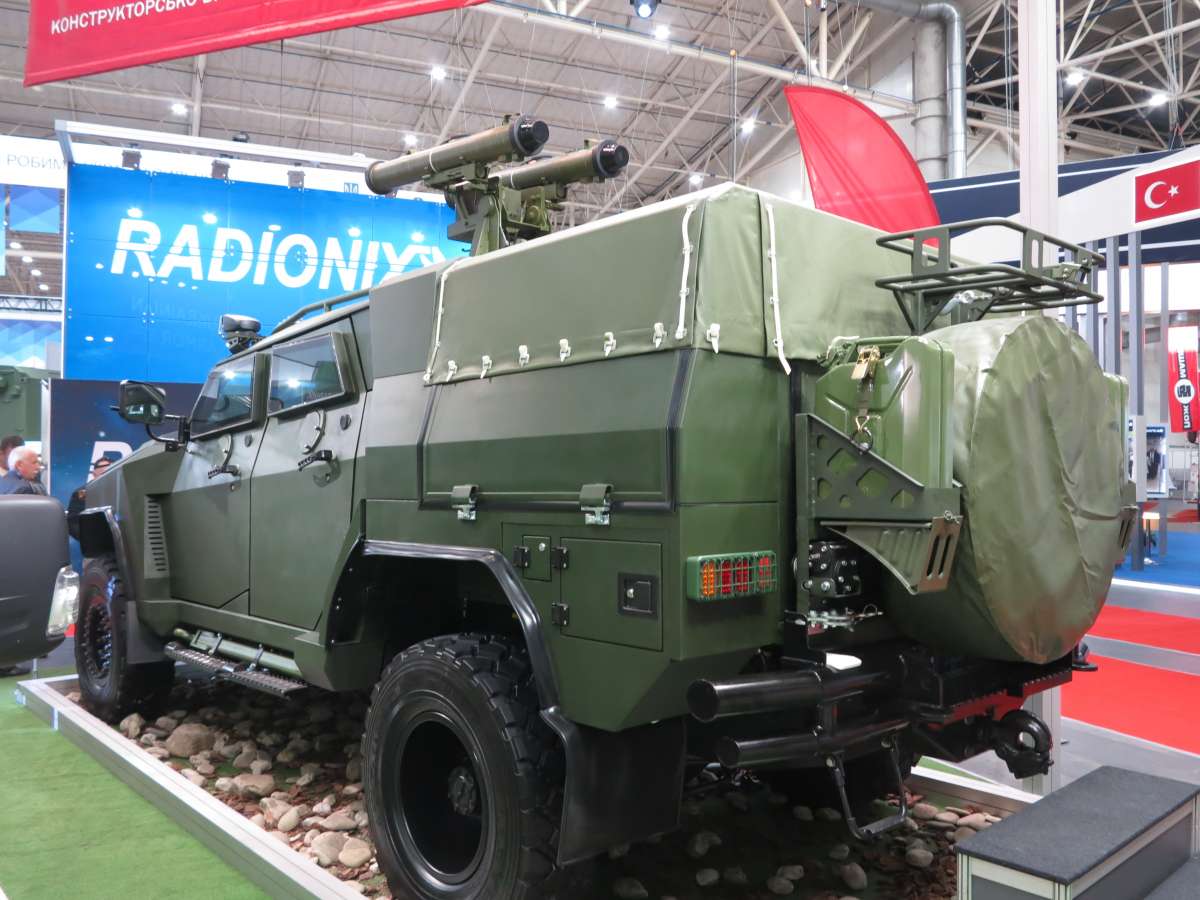 Український бронеавтомобіль «Новатор» отримав новий бойовий модуль