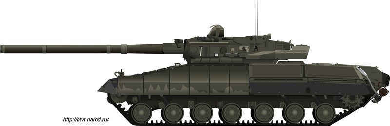 Танк “Молот”: з’явилася детальна 3D-візуалізація перспективного українського танка