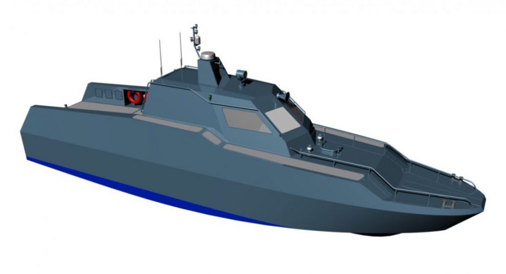 ДПЦК презентувало новий проект десантного катера "Пелікан"